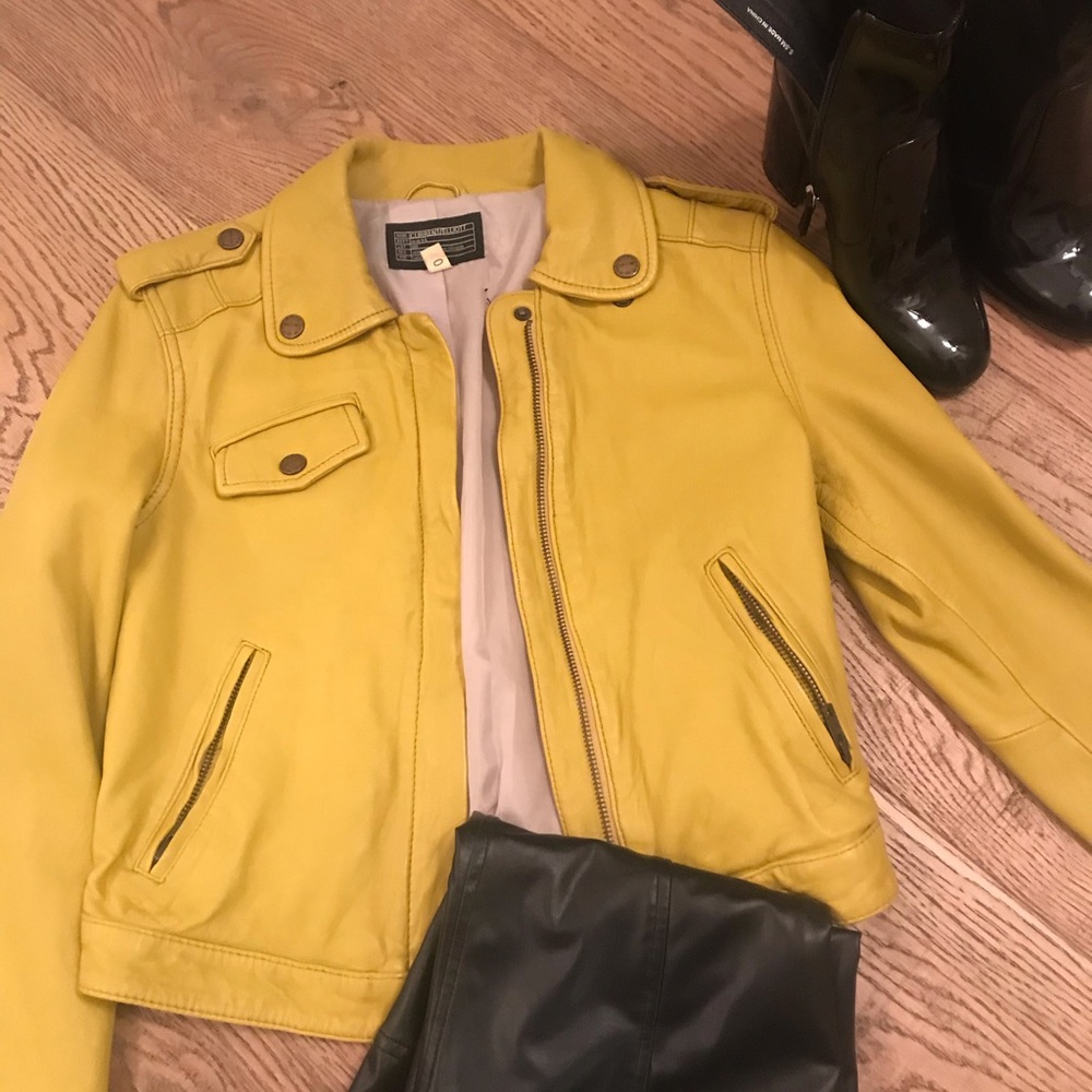 Current /Elliott leather jacket